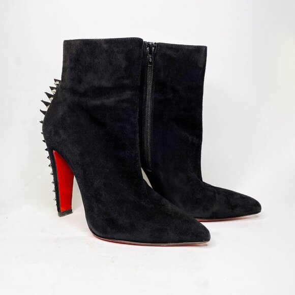 Louboutin Electroboot Spiked Ankle Boots - Picture 5 of 10